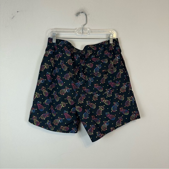 Maamgic | Black Rainbow Disco Pineapple Swim Trunks Size Large - Picture 4 of 4